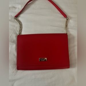 Kate Spade Red Shoulder Bag